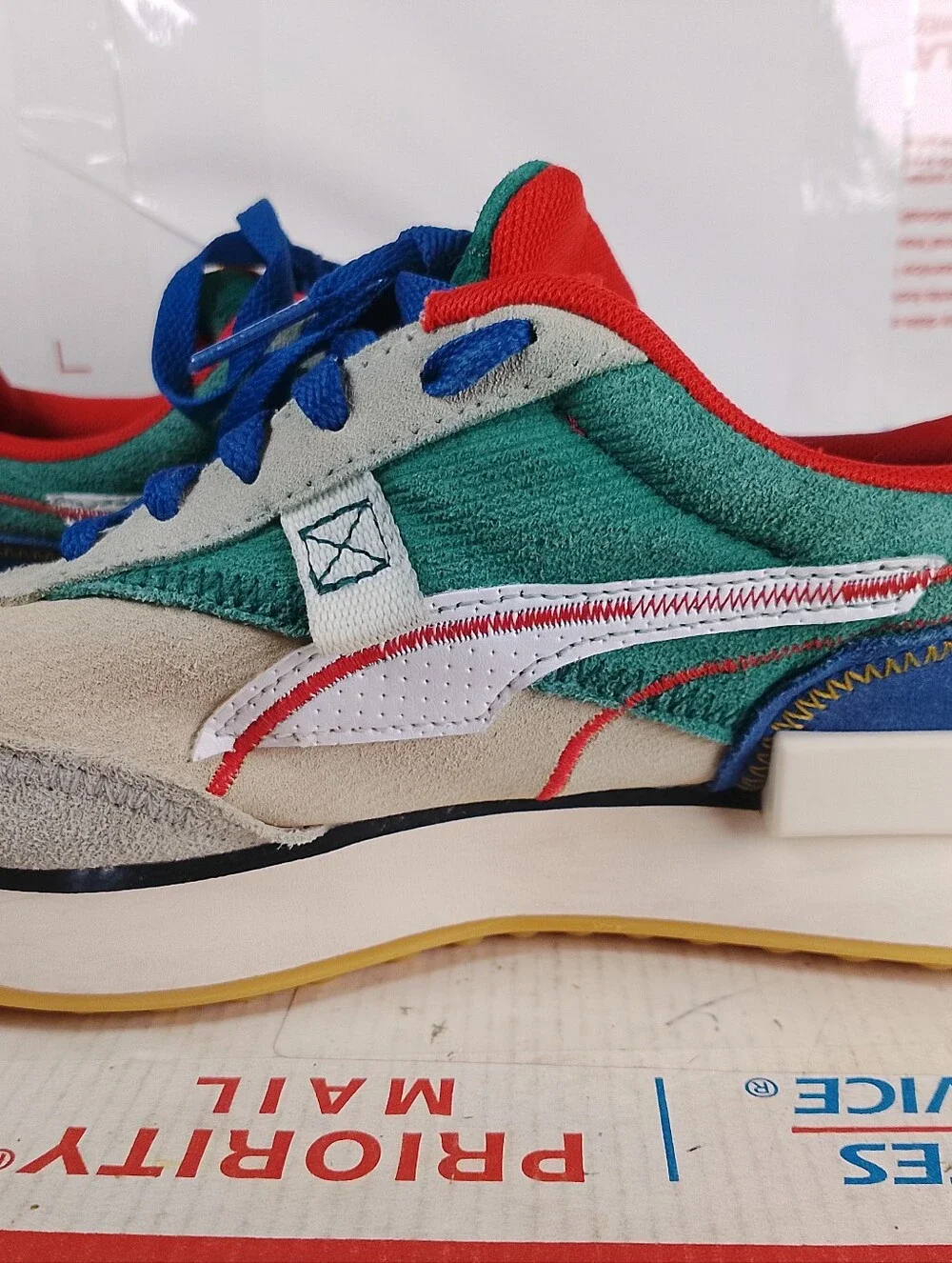 PUMA Future Rider NH Multicolor Sneakers Kid's/Toddler Size 4.5 Shoes 390588-01